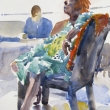 Redhead in Chair_10x12_Watercolor