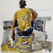 Seated Athelete_12x16_Watercolor