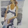 Woman in White_10x14_Watercolor