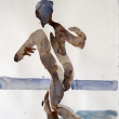 Running Man_10x14_Watercolor