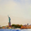 Lady Liberty_12x16_watercolor_2015