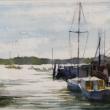 Rockland Boatyard_14x10_Watercolor
