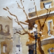 Piazza Santa Agata_6x9_Watercolor