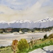 View from Discovery Park_16x12_Watercolor