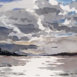 View from Ray's Pier_14x10_Watercolor