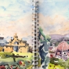 View of Florence_12x9_Watercolor