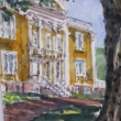 Boscobel House_12x16_Watercolor