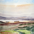 View from site of Catskill Mountain Lodge_16x12_Watercolor