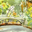 Footbridge_12x9_Watercolor