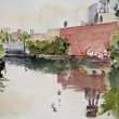 Gowanus Canal from 3rd St. Bridge_16x12_Watercolor